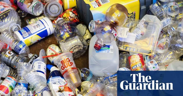 Just 9.5% of plastic made in 2022 used recycled material, study shows | Plastics